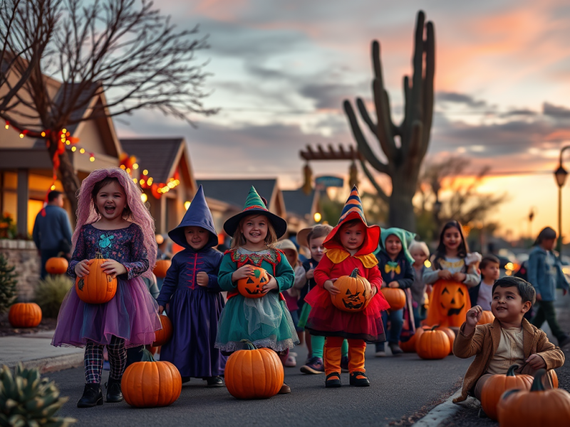 Best Phoenix Neighborhoods for Trick or&nbsp;Treating